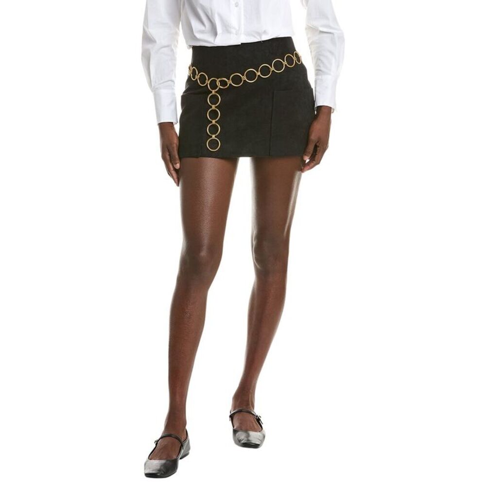 Alexis Womens 2Pc Nita Skirt & Short Set, Black